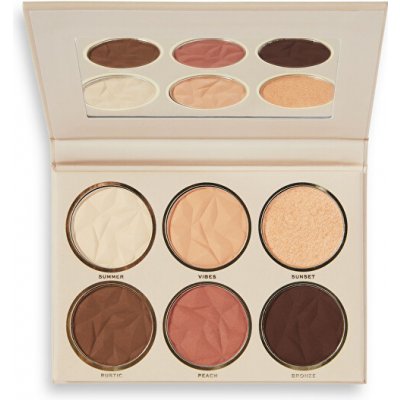 Revolution PRO Paletka 6 očních stínů Glam Mood Golden Hour 6 x 2 g – Sleviste.cz