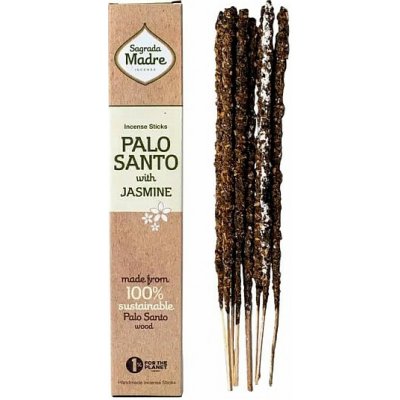 Sagrada Madre vonné tyčinky Palo Santo a Jasmine jasmín 30 g – Hledejceny.cz