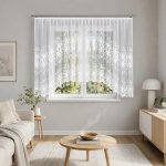 Dekorační oblouková krátká záclona na žabky KASJANA 320x160 cm MyBestHome – Hledejceny.cz