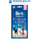 Brit Premium by Nature Cat 3 Sticks Chicken & Liver 15 g – Hledejceny.cz