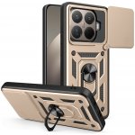 VSECHNONAMOBIL 126975 RING CAMERA Kryt s držákem pro Xiaomi 15T Pro zlatý – Zboží Živě