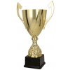 Pohár a trofej Kovový pohár Zlatý 32 cm 12 cm