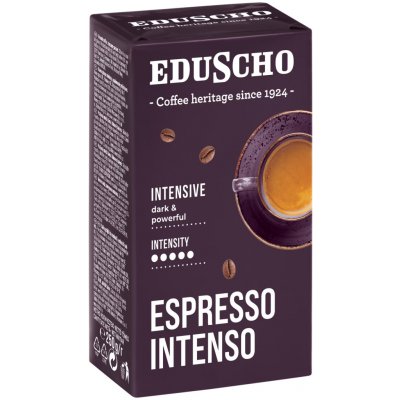 Eduscho Espresso Intenso mletá 250 g – Sleviste.cz