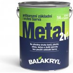 Balakryl Metal 2v1 základní a vrchní barva na kov 9 kg antracit RAL 7016 – Hledejceny.cz