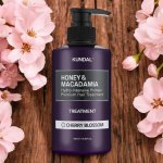 KUNDAL Honey & Macadamia Treatment kůra na vlasy Cherry Blossom 500 ml – Hledejceny.cz