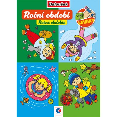 Omalovánka A5, Roční období – Zboží Dáma