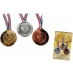 Tři medaile Zlatá Stříbrná Bronzová Zlaté – Zboží Dáma