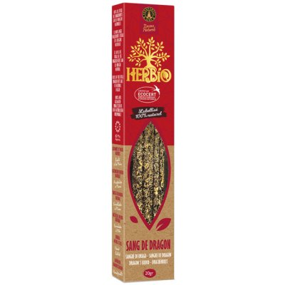 Fragances & Sens Vonné tyčinky Herbio Dragon's Blood dračí krev 25 g – Hledejceny.cz