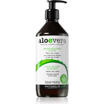 Phytorelax Laboratories Aloe Vera tekuté univerzální mýdlo na tělo a obličej 500 ml