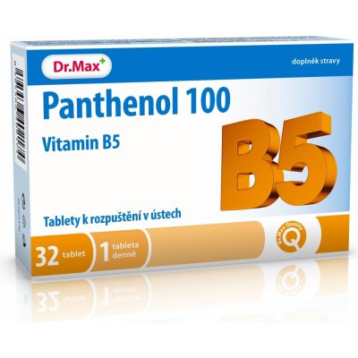 Dr.Max Panthenol 100 32 tablet – Zboží Mobilmania