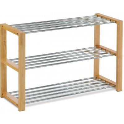 Autronic Botník - 3 police chrom/bílá 83168-12 WT – Sleviste.cz