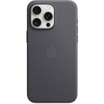 Apple FineWoven Kryt vč. MagSafe pro iPhone 15 Pro Max Black MT4V3ZM/A – Zboží Živě