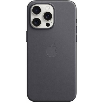 Apple FineWoven Kryt vč. MagSafe pro iPhone 15 Pro Max Black MT4V3ZM/A – Zboží Živě