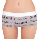 Calvin Klein kalhotky Heritage Logo boyshort šedé – Hledejceny.cz