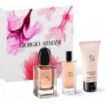 Giorgio Armani Sí EDP 50 ml + EDP 15 ml + tělové mléko 75 ml dárková sada – Zbozi.Blesk.cz