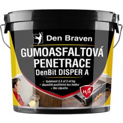 DEN BRAVEN Gumoasfaltová penetrace DenBit DISPER A 10Kg