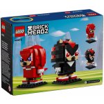 LEGO® BrickHeadz 40672 Sonic the Hedgehog™: Knuckles a Shadow – Zboží Živě