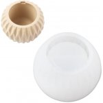 Manumi Silikonová forma na odlévání kreativní hmoty nádoba na svíčku 102x73mm 1 ks – Sleviste.cz