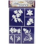 Samolepící šablona PENTART Listy / Ptáci – Hledejceny.cz