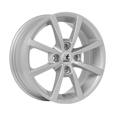 itWheels alisia 6,5x16 4x100 ET40 gloss silver – Zboží Mobilmania