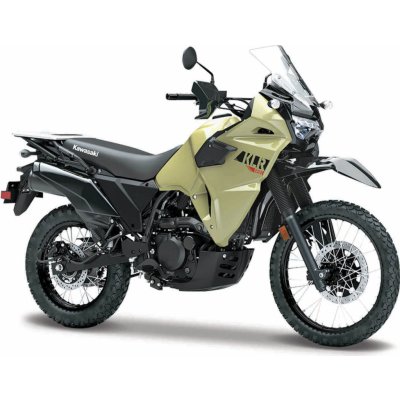 Maisto Motocykl Kawasaki KLR® 650 Khaki černá 1:18 – Zbozi.Blesk.cz