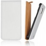 Pouzdro ForCell Slim flip Samsung i9060/i9080 Galaxy Grand bílé – Zboží Mobilmania