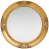 Zrcadlo zahrada-XL barokní styl 50 cm zlaté