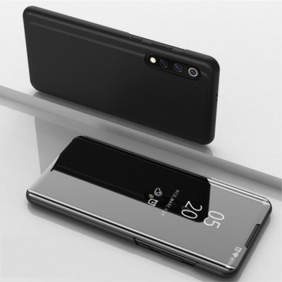 Pouzdro JustKing zrcadlové flipové Xiaomi Mi 9 - černé – Zboží Mobilmania