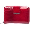 Peněženka Jennifer Jones Malá dámská kožená peněženka 5198 červená