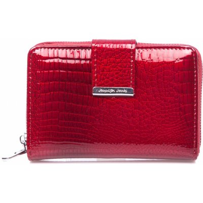 Jennifer Jones Malá dámská kožená peněženka 5198 červená – Zboží Mobilmania