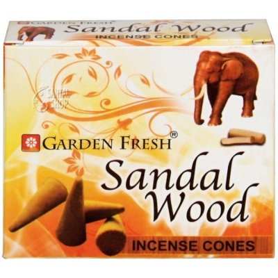 Garden Fresh Sandal Wood indické vonné františky 20 ks – Zboží Dáma