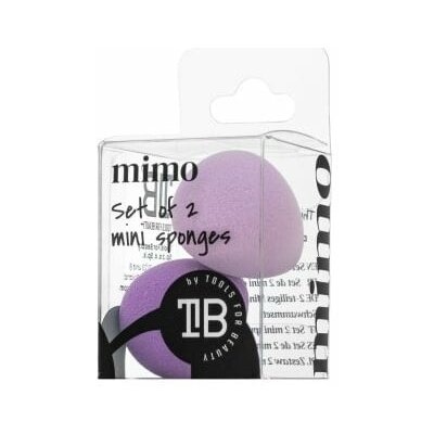 MIMO Set of 2 Mini Sponges houbička na make-up set Purple – Hledejceny.cz