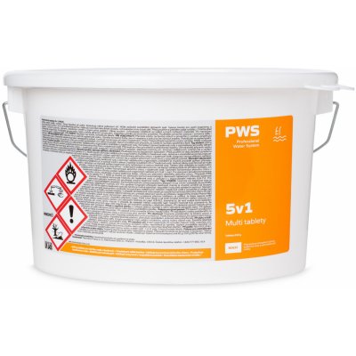 PWS MULTI TABLETY 5V1 DO BAZÉNU 200G 5 KG – Zboží Dáma