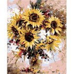 ZUTY Malování podle čísel KYTICE SLUNEČNIC 40 x 50 cm – Hledejceny.cz