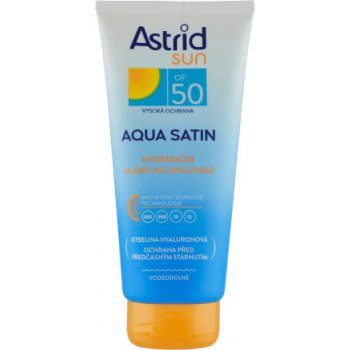 Astrid Sun Aqua Satin hydratační mléko na opalování SPF50 200 ml