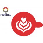 TVOŘÍTKO Latte art srdíčko - šablona – Hledejceny.cz