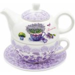 Bella Fiore Konvice porcelán 450ml + hrnek 350ml LEVANDULE – Zbozi.Blesk.cz