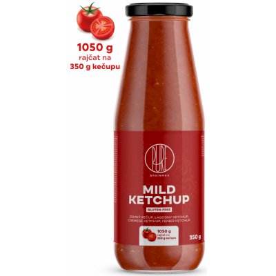 BrainMax Pure Ketchup mild jemný kečup 350 g – Zboží Dáma