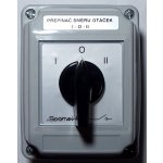 SPAMEL Spínač LK 16R/3.8368 16A L-0-P OB2 IP65 S120208 – Hledejceny.cz