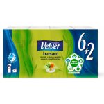 Velvet Balsam papírové kapesníčky 4-vrstvé 8 x 9 ks – Zboží Dáma