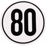 DEMA Rychlostní nálepka 80 km/h, 200 mm 48075D