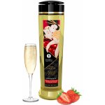 Shunga Erotic Massage Oil Romance Strawberry Wine 240 ml – Zboží Dáma