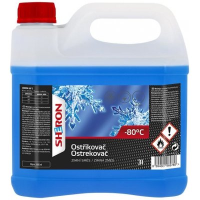Sheron Zimní kapalina do ostřikovačů -80°C 72 x 3 l | Zboží Auto