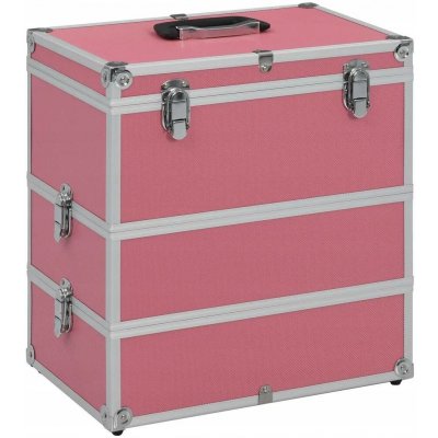 ZBXL Kosmetický kufřík 37 x 24 x 40 cm růžový – Zboží Mobilmania