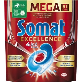 Somat Excellence 4v1 Tablety do myčky 51 ks