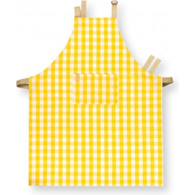 Pip Studio Lily&Lotus Yellow zástěra 88x85 cm žlutá – Zboží Mobilmania