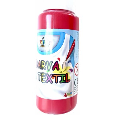 SMT Creatoys Barva na textil třešňově červená cherry red 60 ml – Zboží Mobilmania