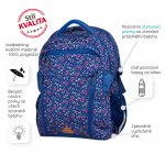 Stil Flower field modrá – Zboží Mobilmania