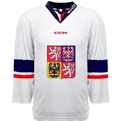 Fan dres CCM Česká republika David Pastrňák #88 bílý – Sleviste.cz