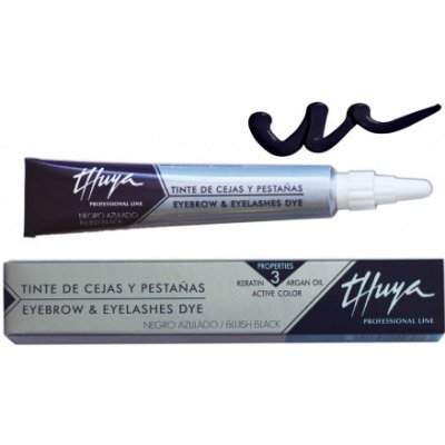 Thuya barva na řasy a obočí černo-modrá 14 ml – Zboží Dáma